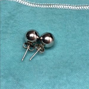 Tiffany&Co ball earrings